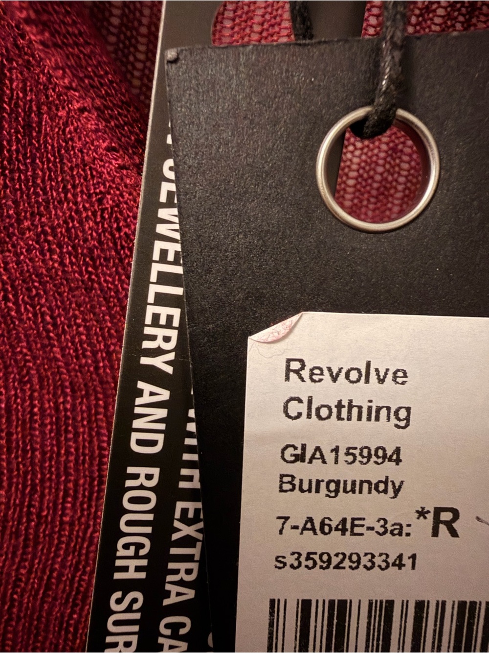 I.Am.Gia Davina Top in Burgundy Sz XS NWT Small Flaw - Picture 6 of 8